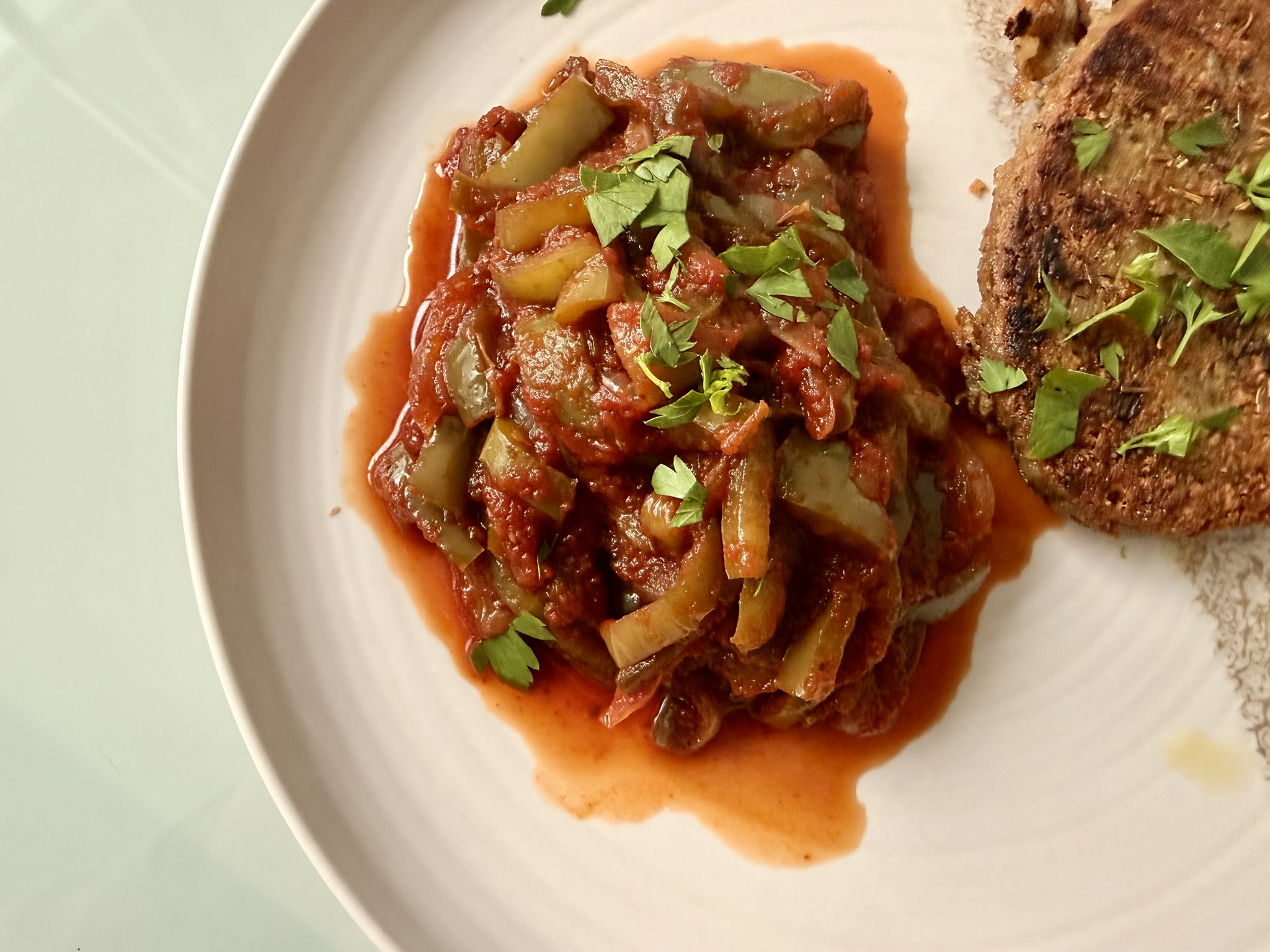Basque piperade