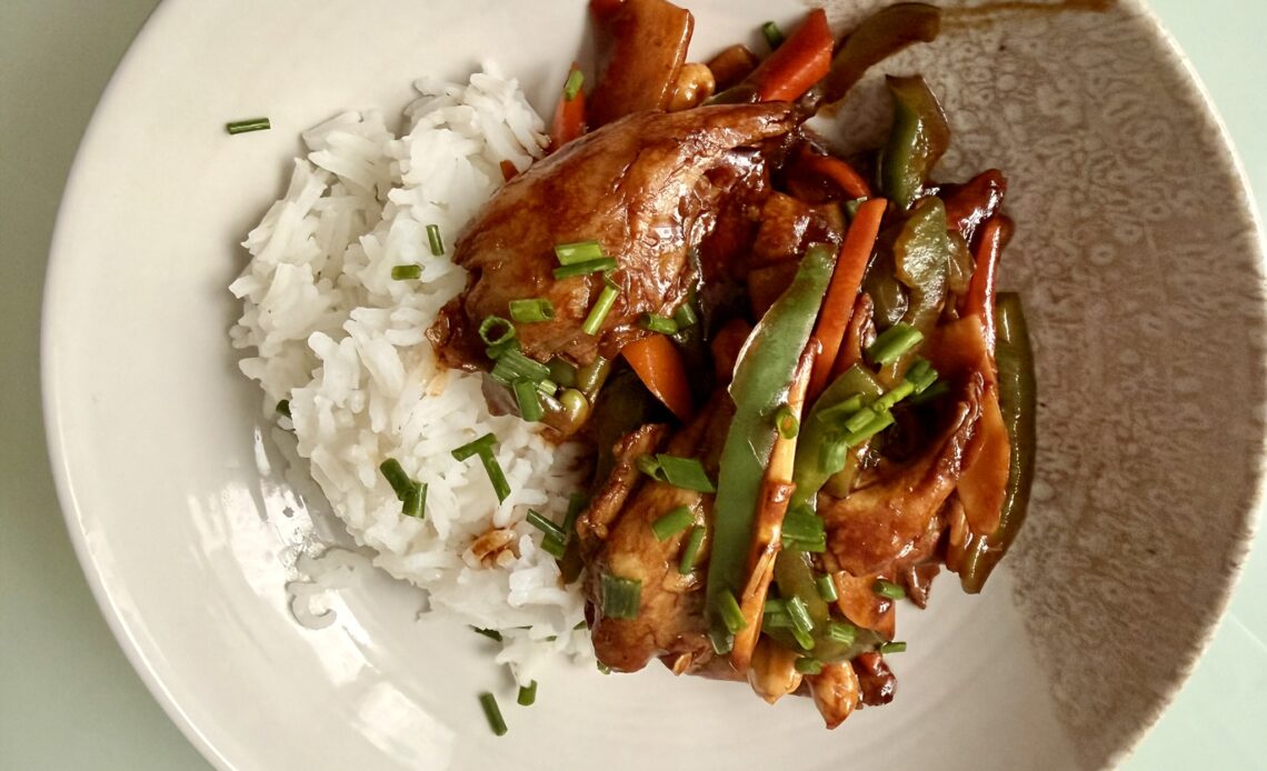 Bamboo shoot stir-fry