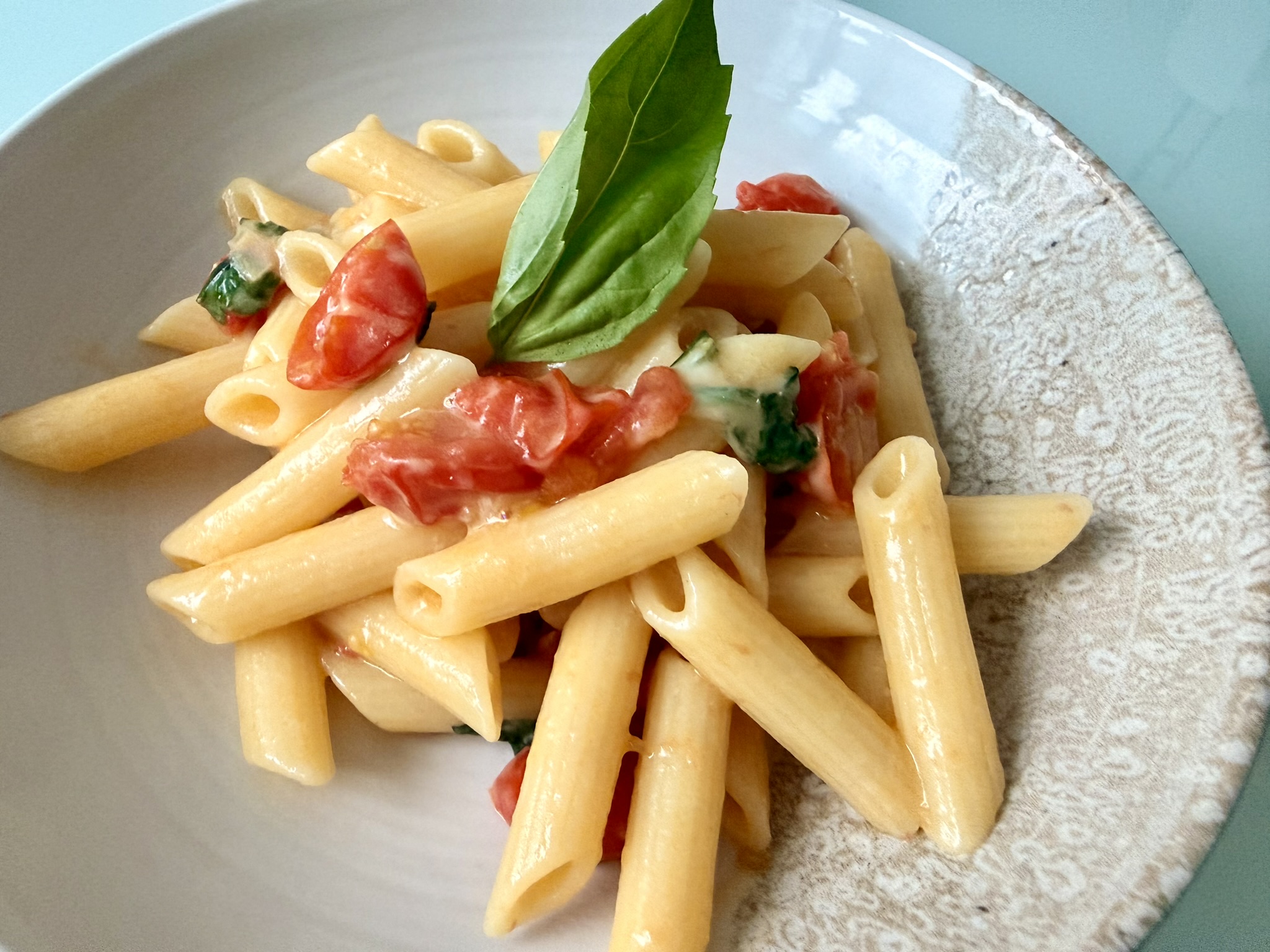 Cherry tomato penne