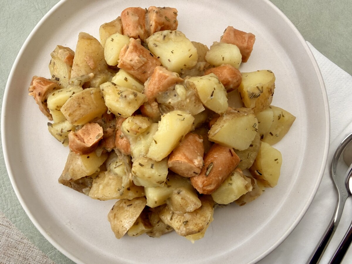 Rosemary dog and potatoes