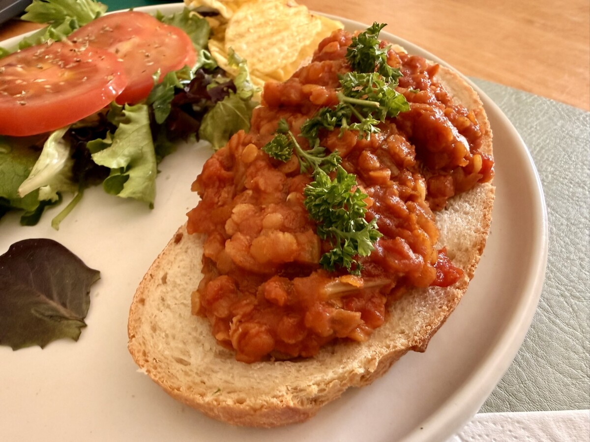 Lentil Sloppy Joe