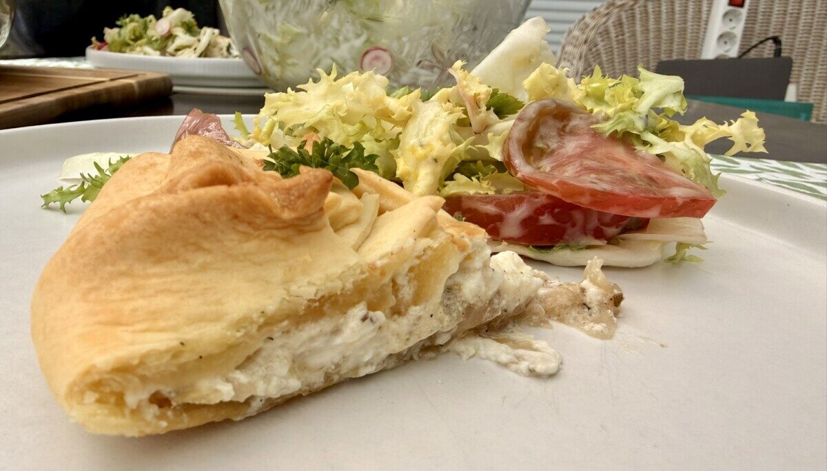 Pear quiche