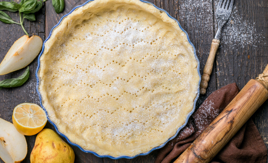 Homemade pie crust