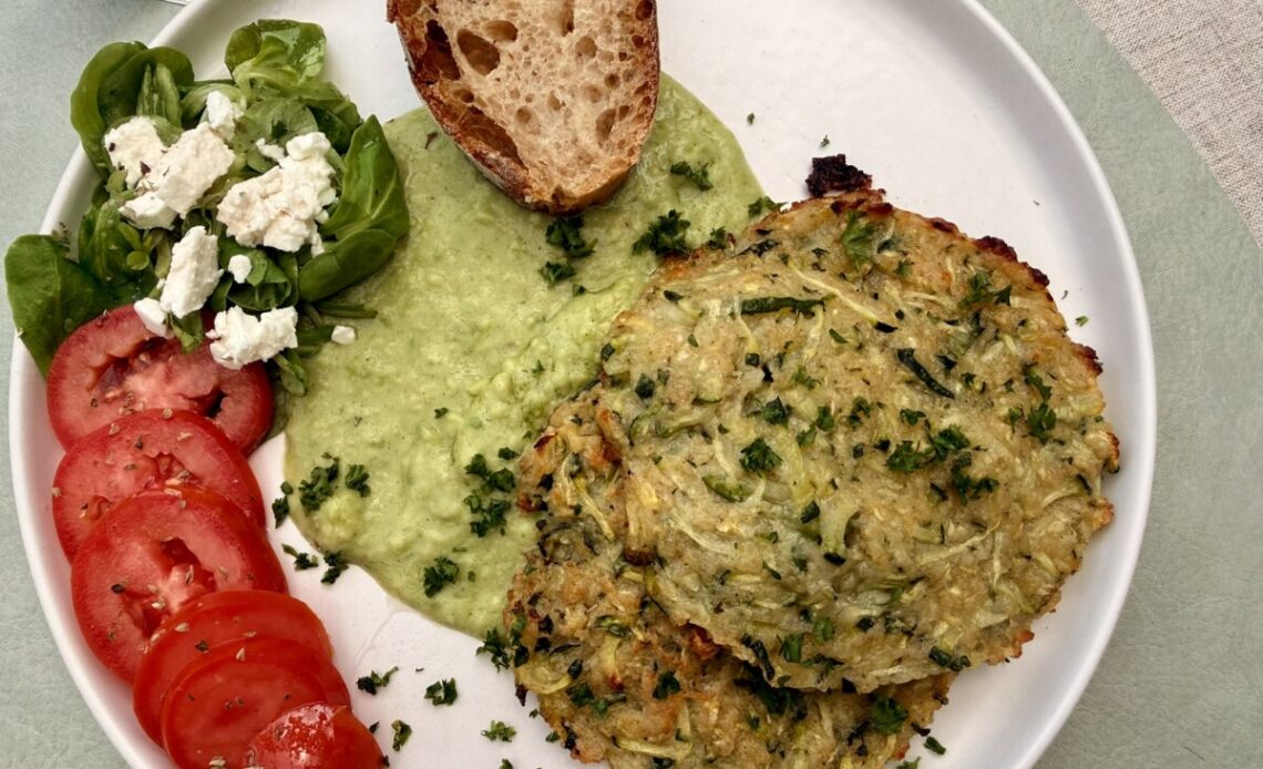 Zucchini rotis