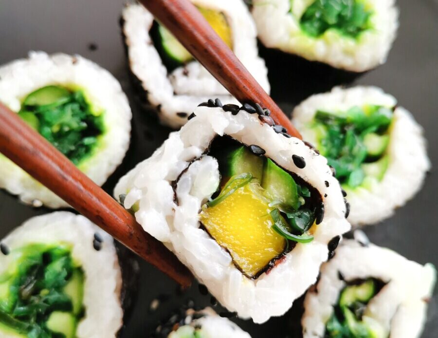 Plant-based sushi